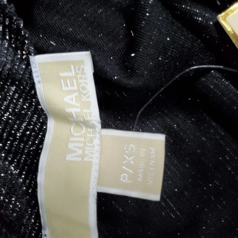 Michael Kors Velvet Cowl Back Dress Petite X Small - Picture 11 of 11